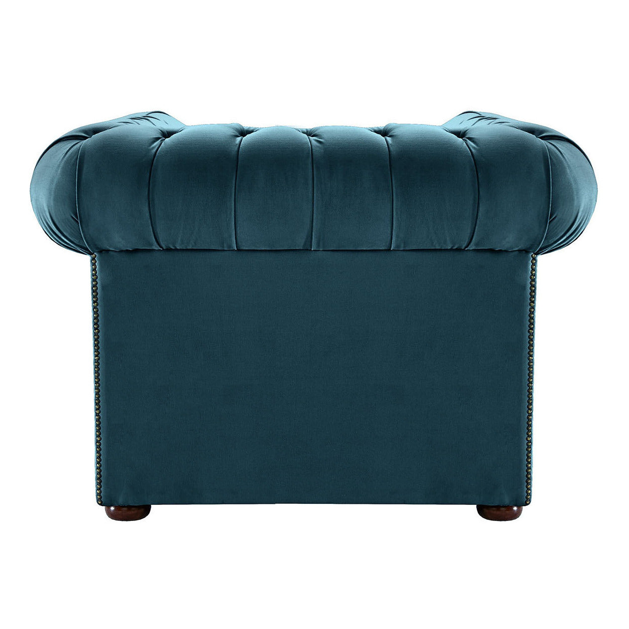 Hemingway Chesterfield Club Chair Allure Blue Velvet