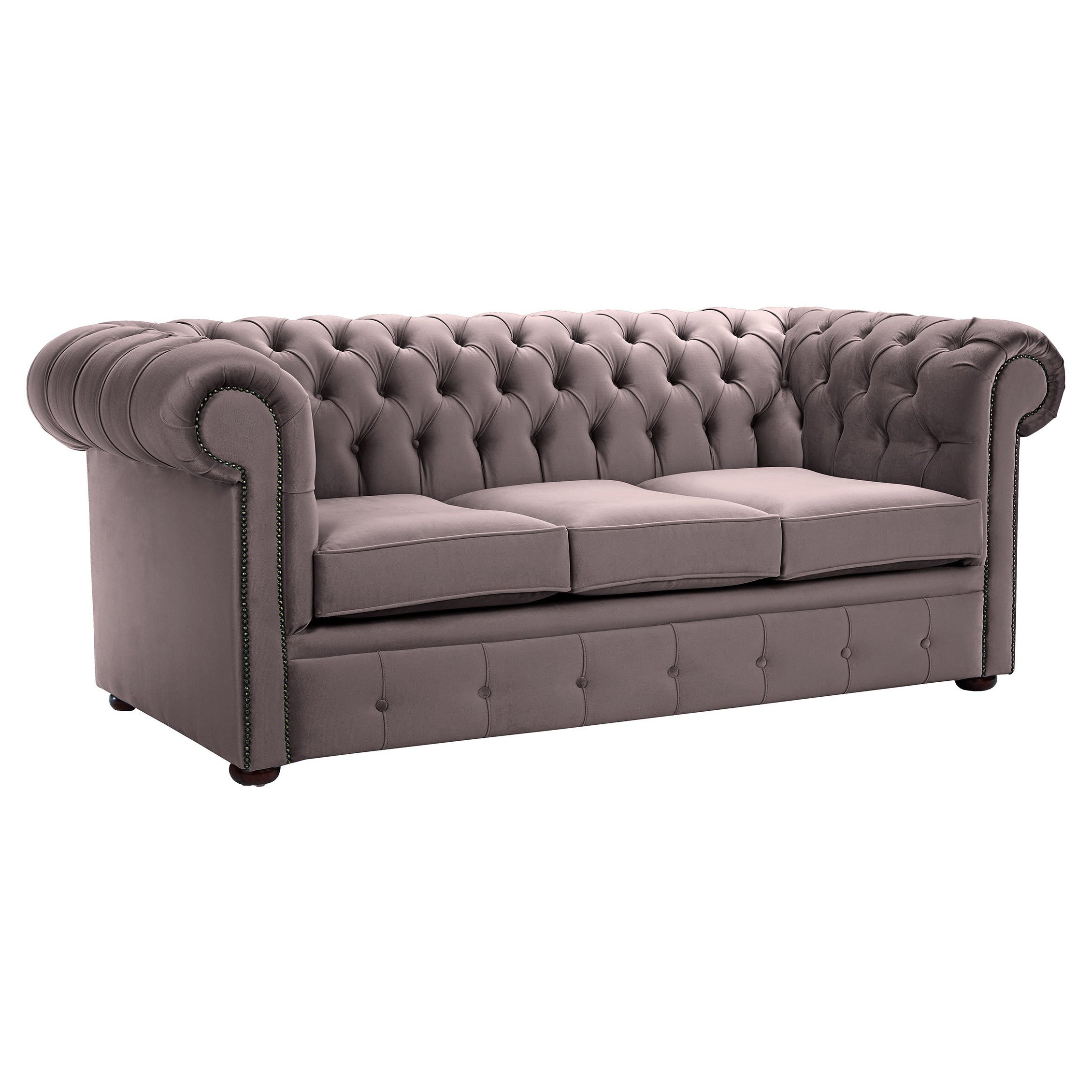 Hemingway Chesterfield Sofa Allure Lavender Velvet