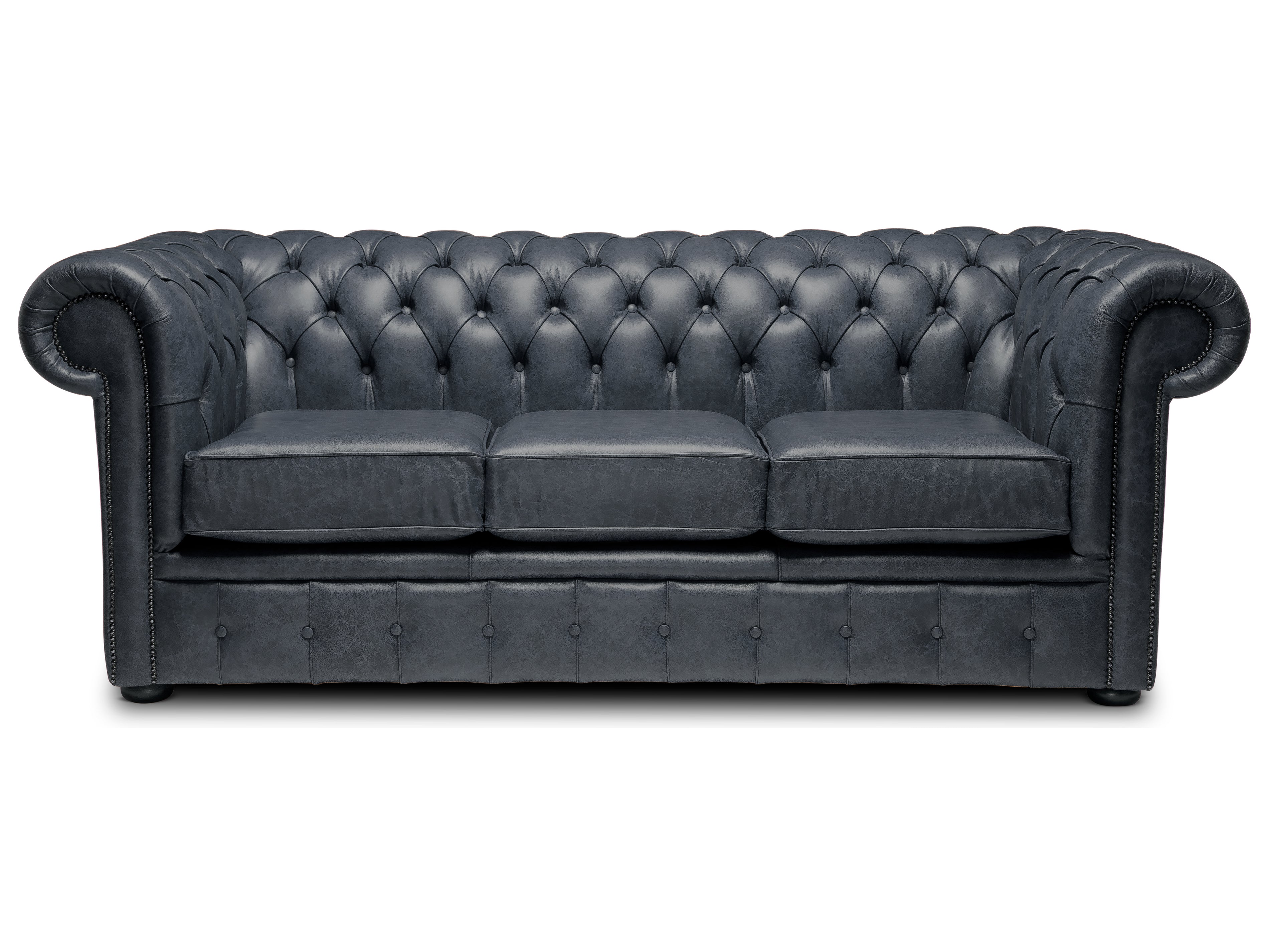 Hemingway Chesterfield Sofa Apache Ocean Leather