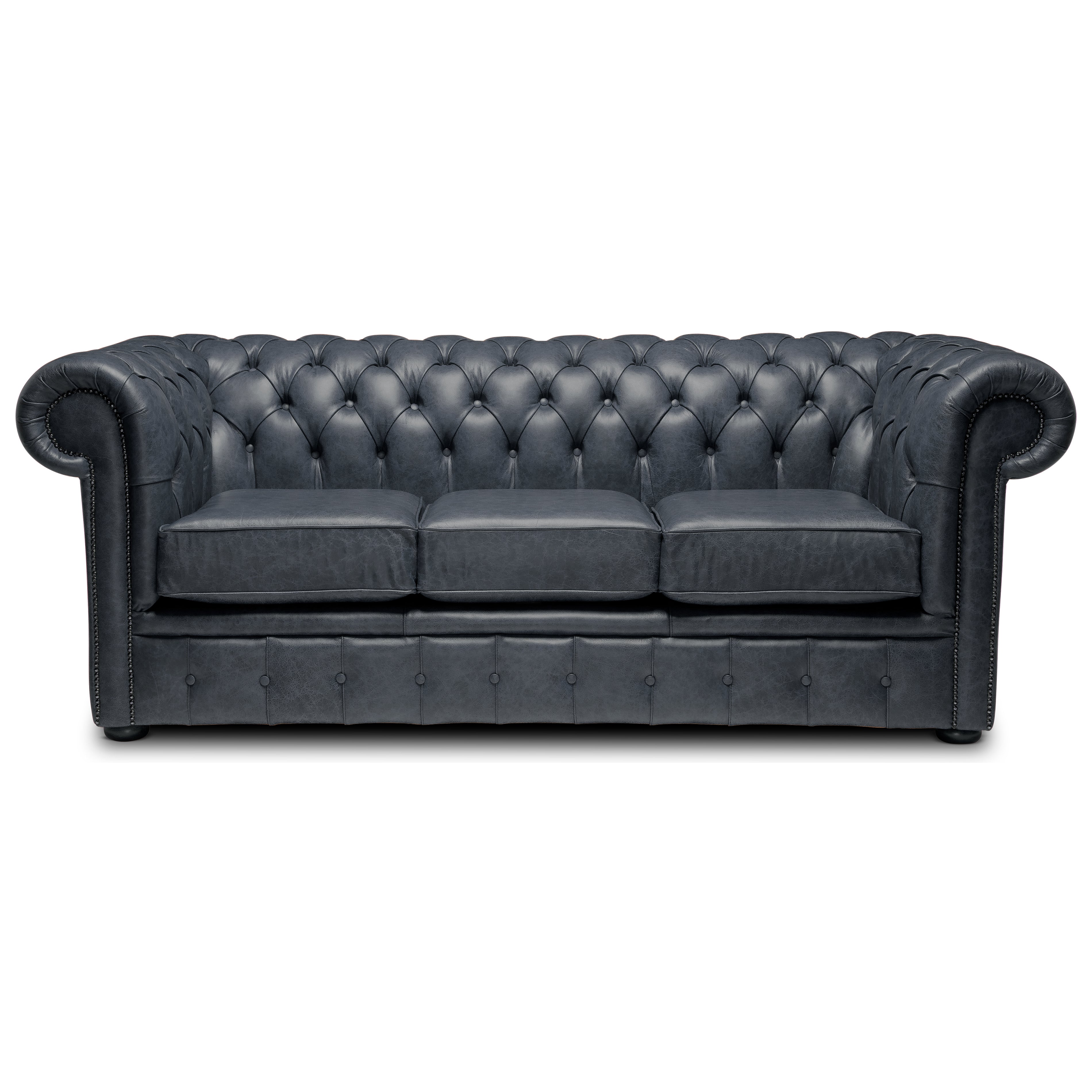Hemingway Chesterfield Sofa Apache Ocean Leather