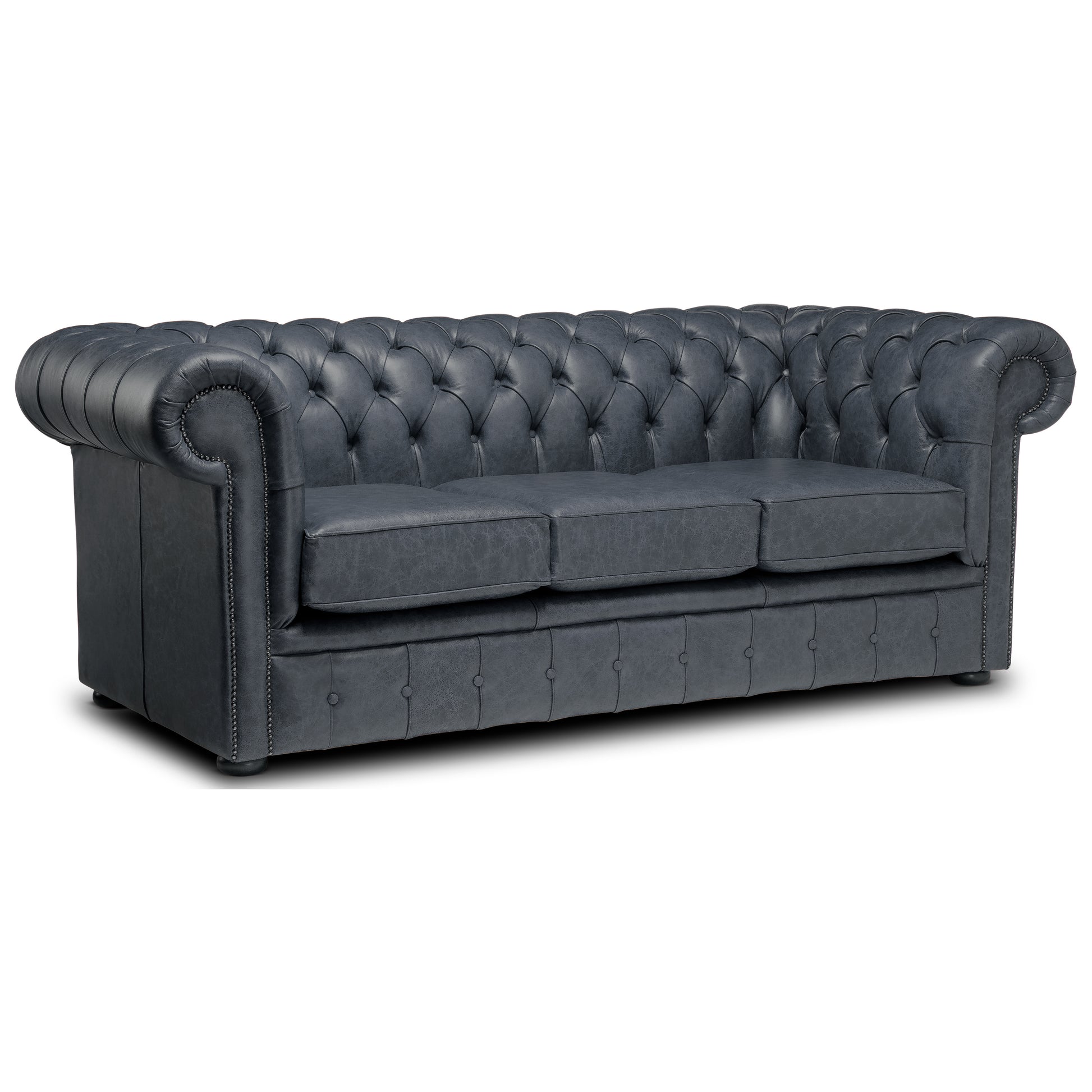 Hemingway Chesterfield Sofa Apache Ocean Leather