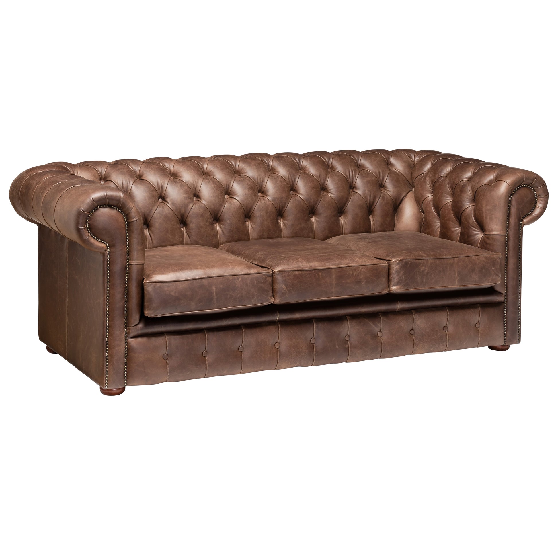 Hemingway Chesterfield Sofa Dune Toffee Leather