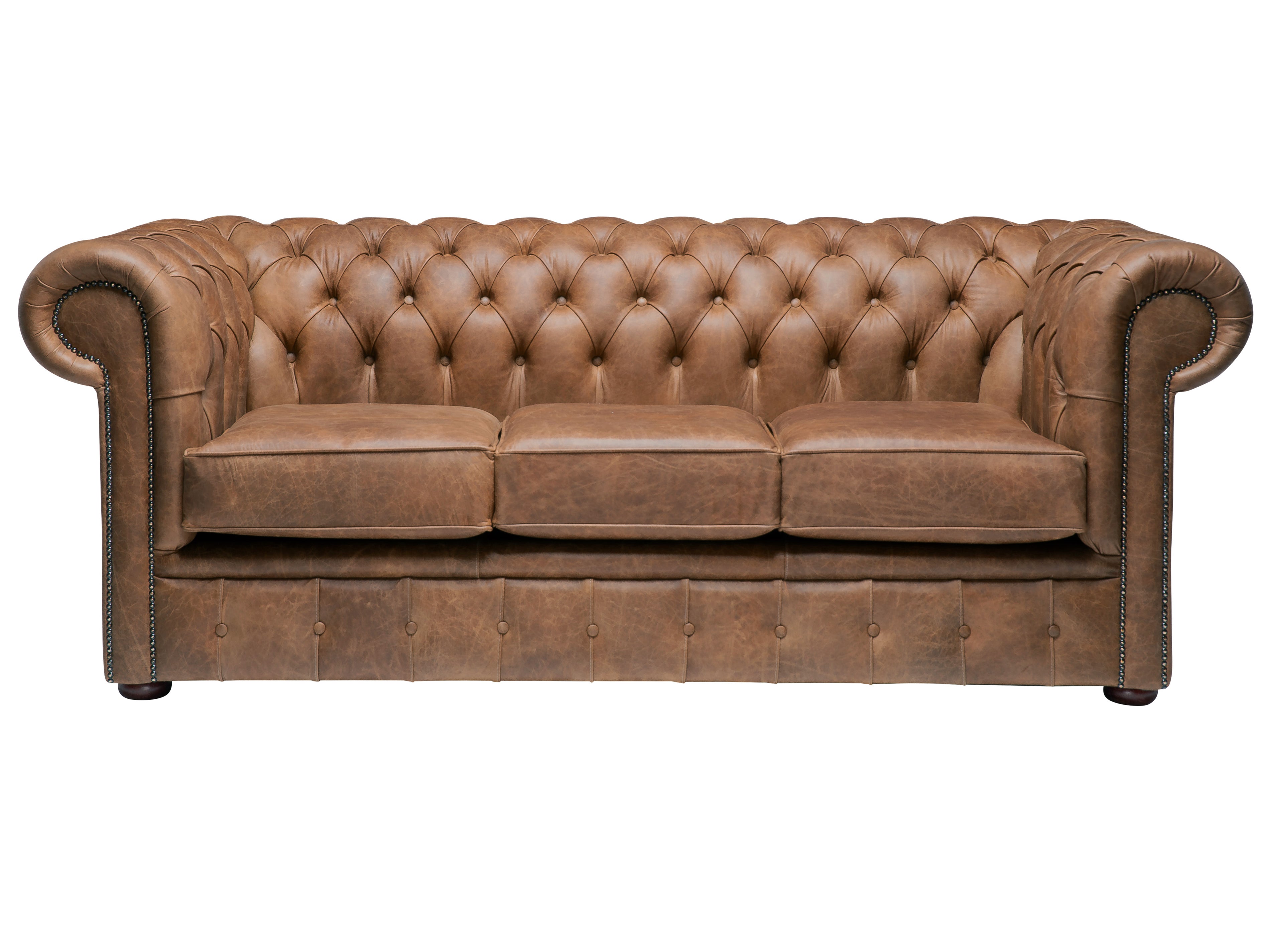 Hemingway Chesterfield Sofa Malvern Brown Leather