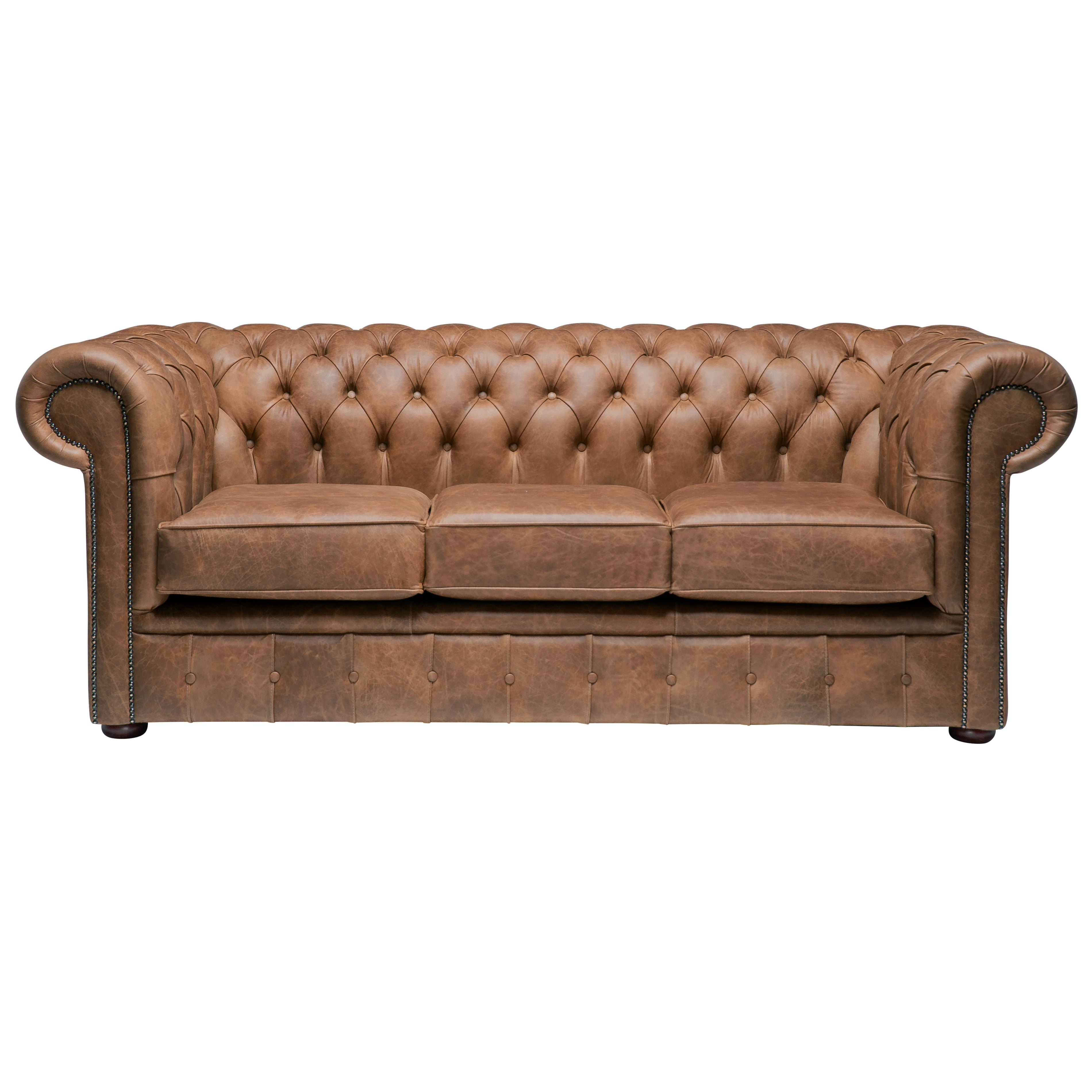 Hemingway Chesterfield Sofa Malvern Brown Leather