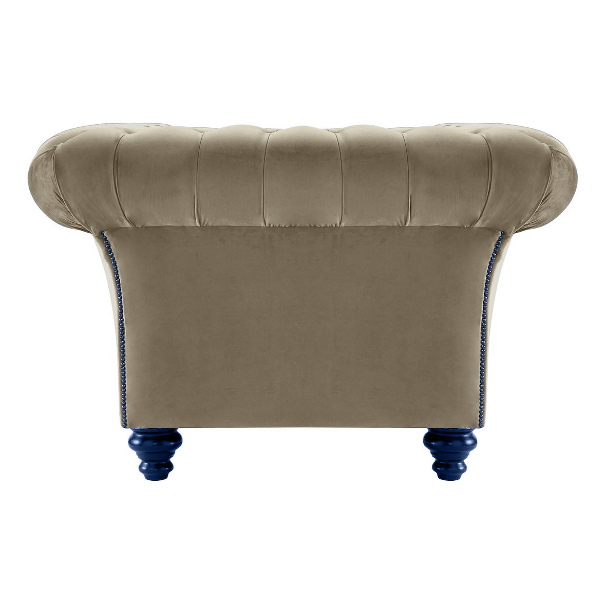 Milano Chesterfield Club Chair Boutique Cedar Velvet