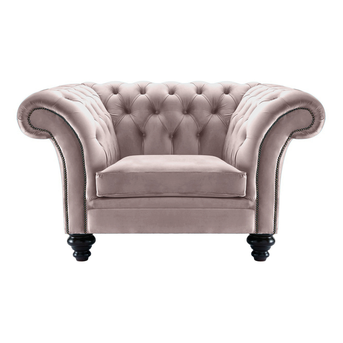 Milano Chesterfield Club Chair Boutique Heather Velvet