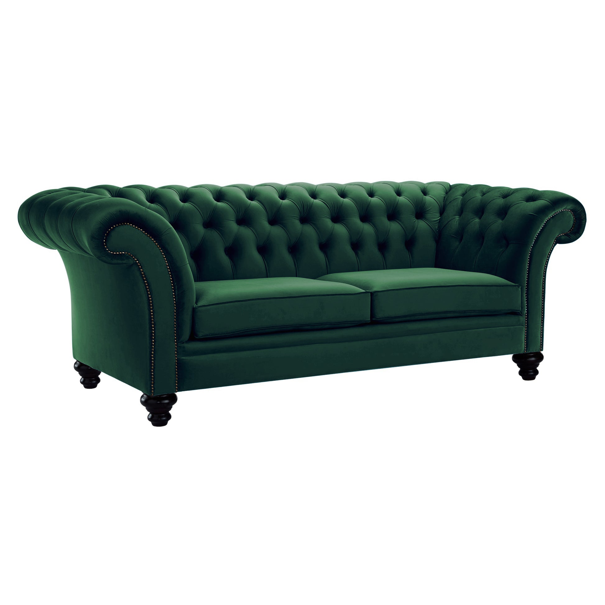 Milano Chesterfield Sofa Boutique Bottle Velvet