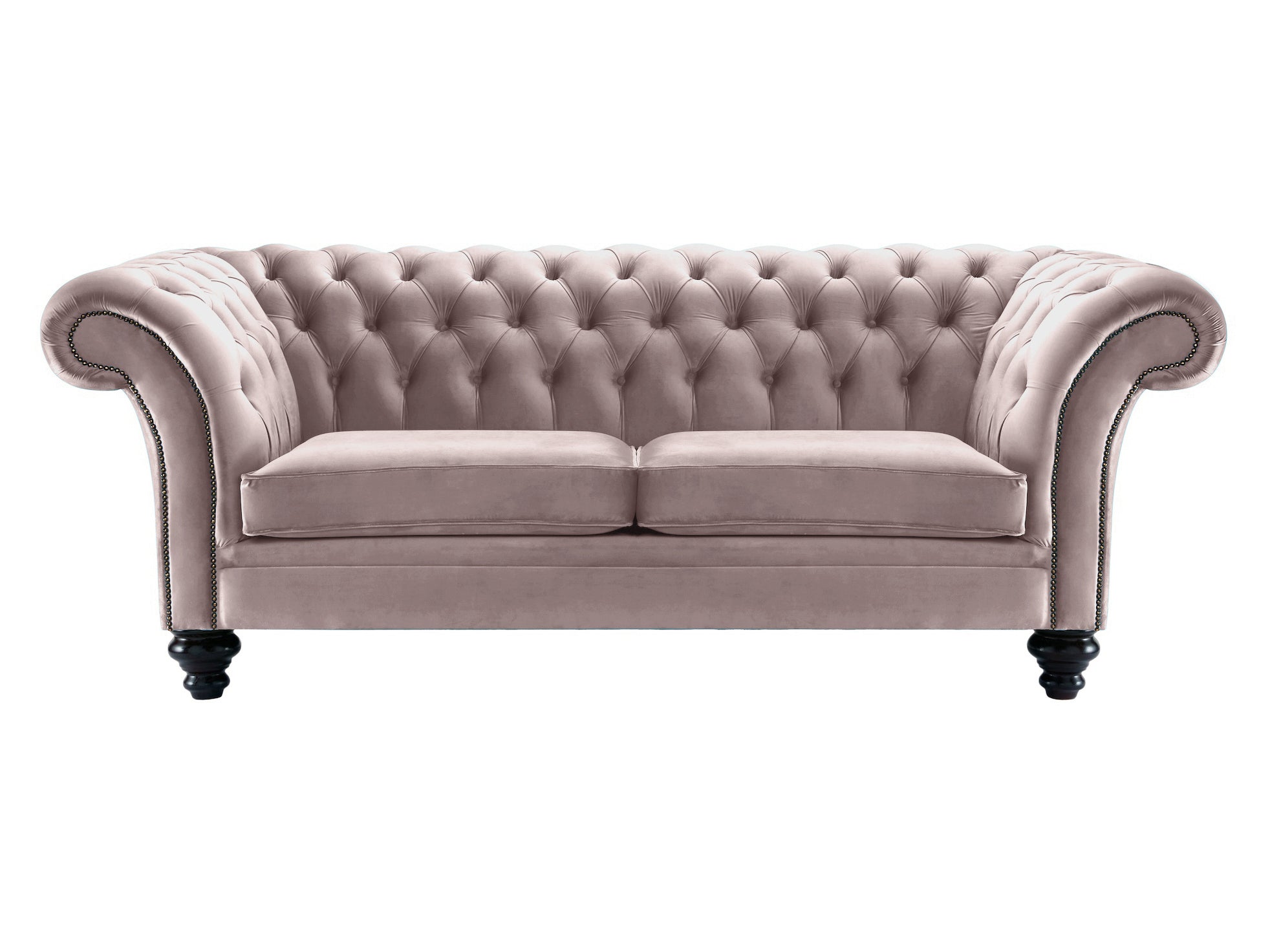 Milano Chesterfield Sofa Boutique Heather Velvet