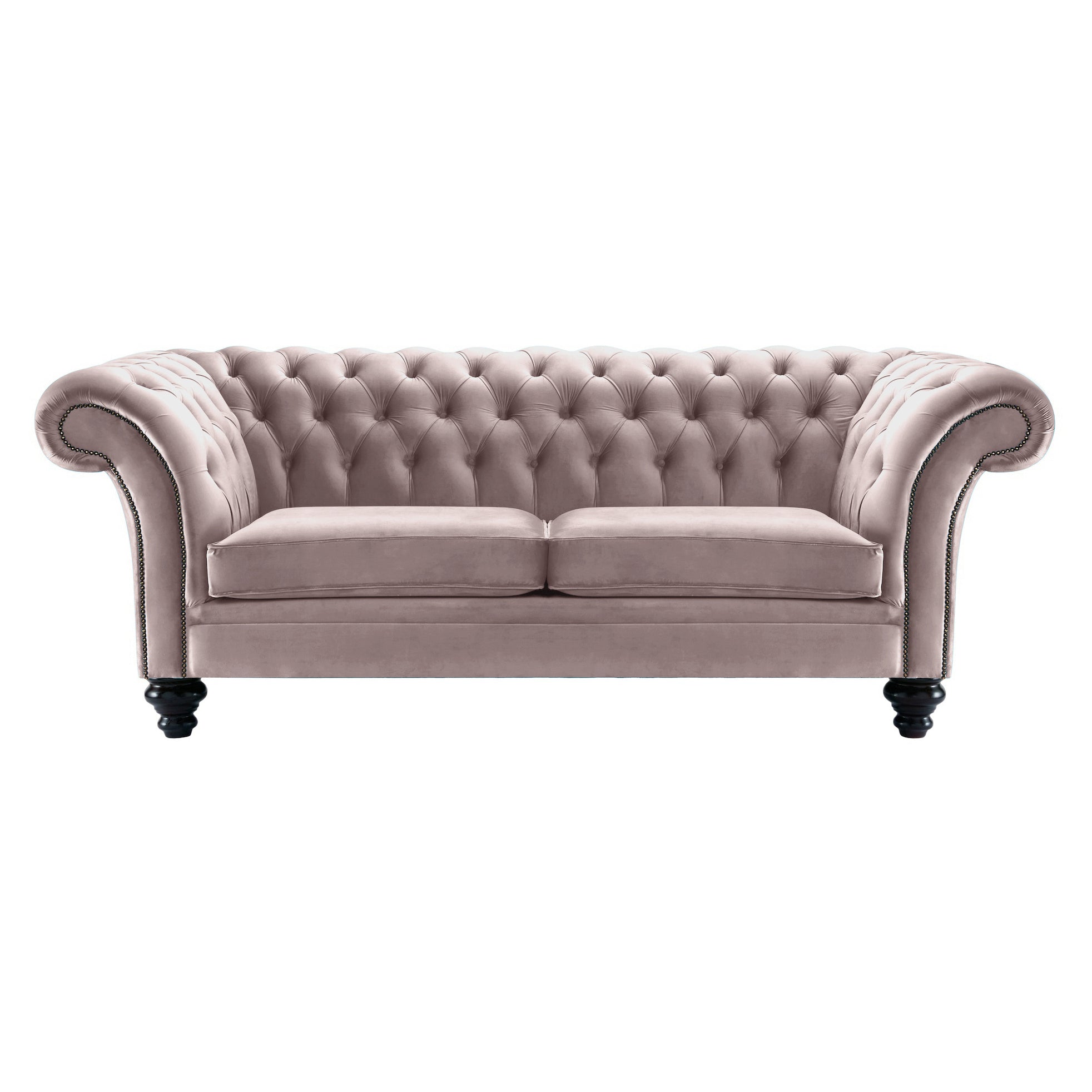 Milano Chesterfield Sofa Boutique Heather Velvet