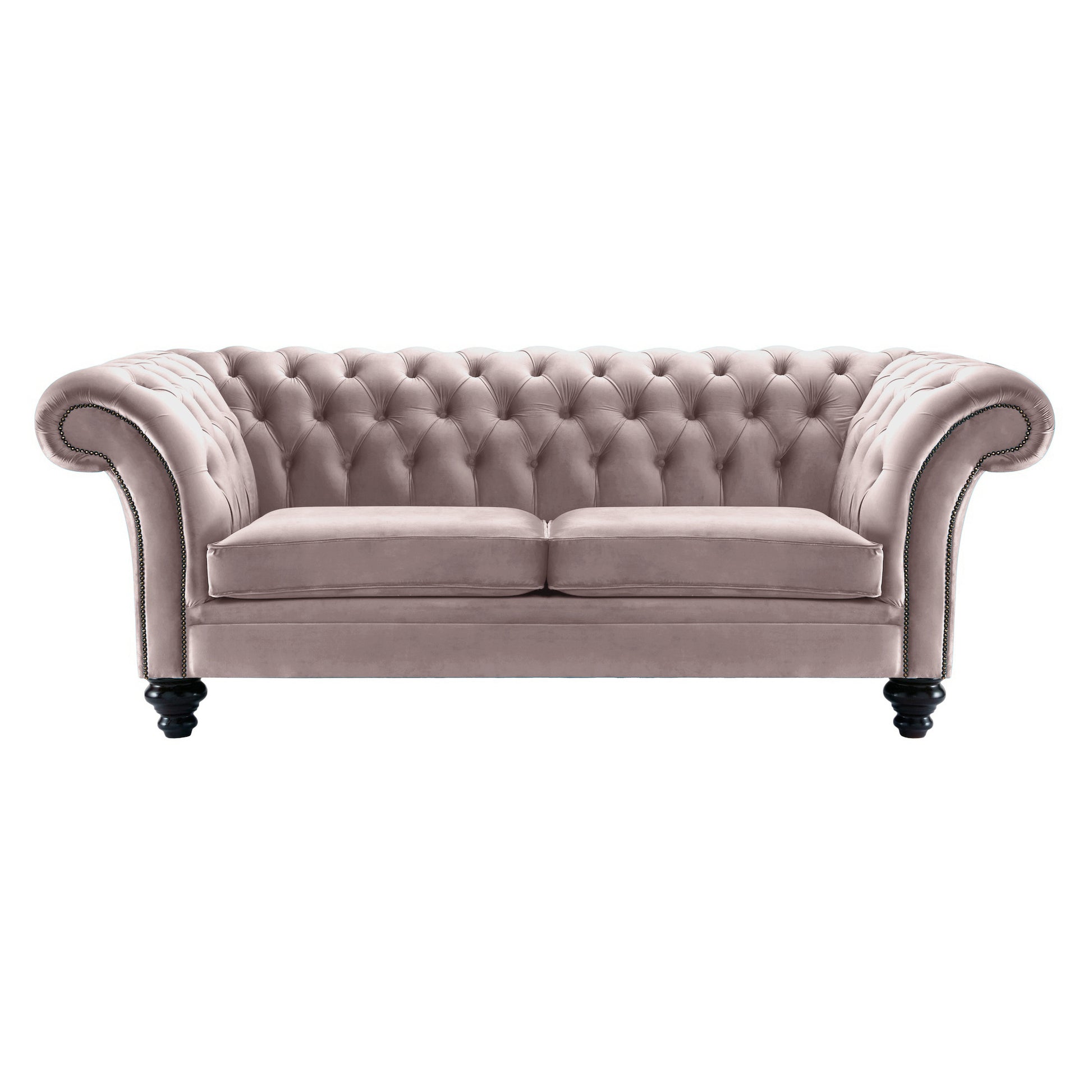 Milano Chesterfield Sofa Boutique Heather Velvet