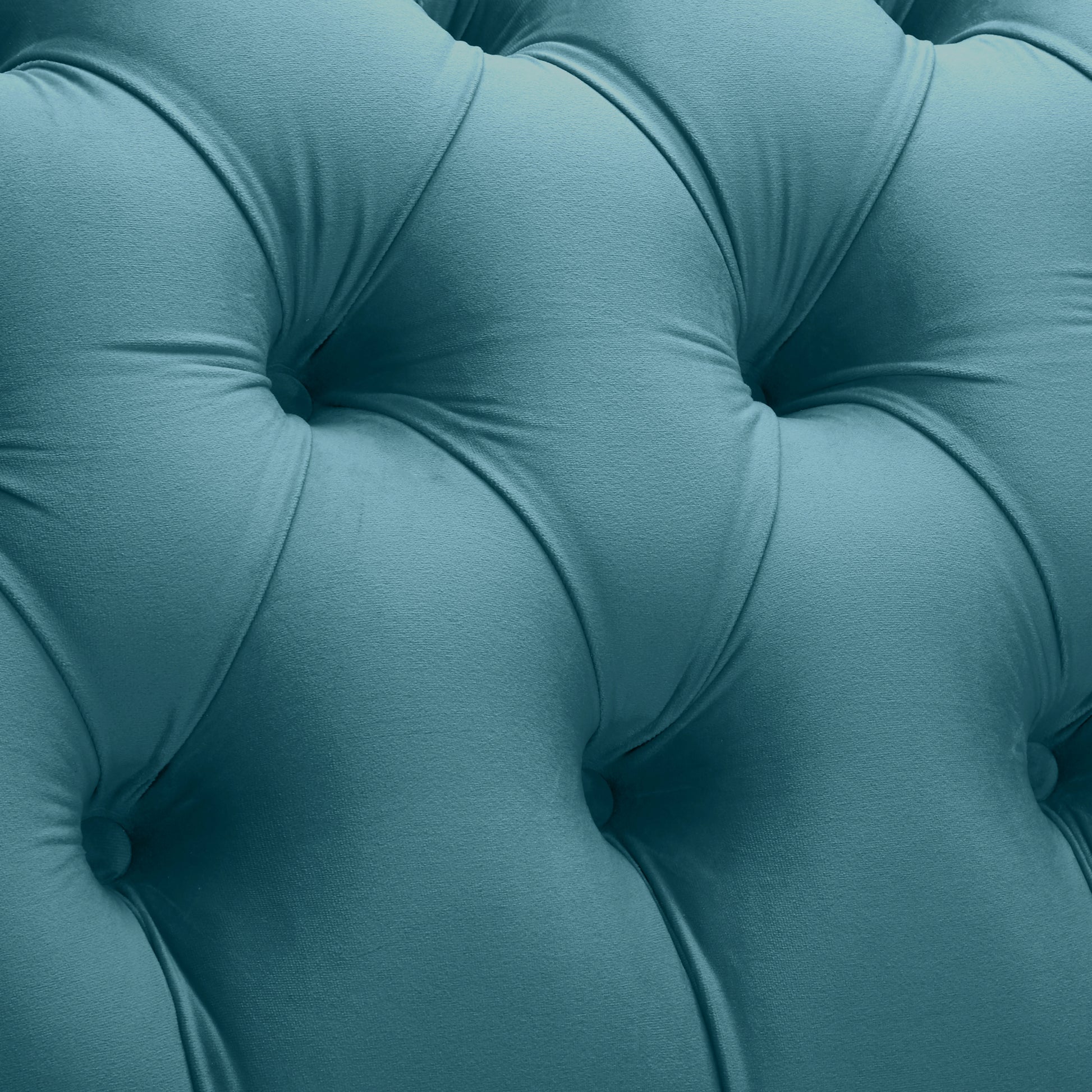 Milano Chesterfield Sofa Boutique Teal Velvet